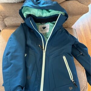 Teen obermeyer ski jacket in excellent condition.